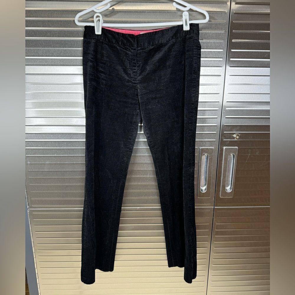 Milly of New York Black Corduroy Pants 2